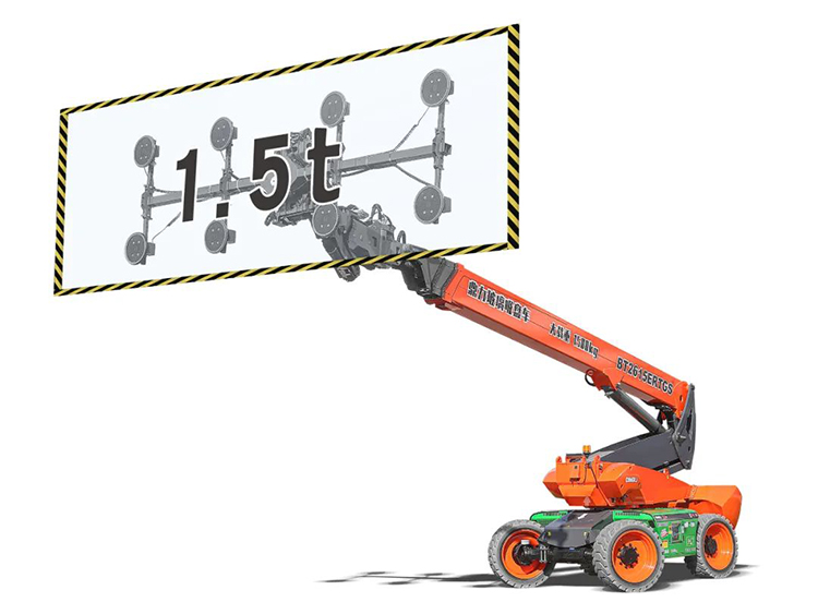 1.5噸玻璃吸盤車出租